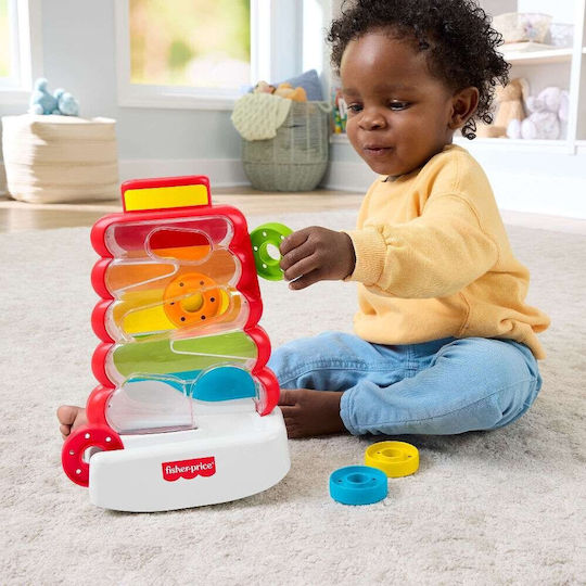 Fisher Price Игра Пирамида Drop Through - Rock-A-Stack За 9+ Месеца