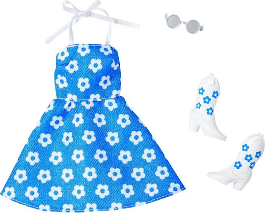 Barbie Fashion Clothes for Dolls Evening Outfits for 3+ Years (Various Designs) 1pc