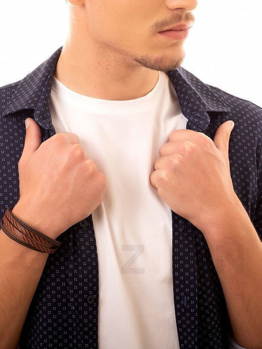 Oxzen Men's Bracelet made of Leather