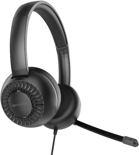SpeedLink Metis On Ear Multimedia Ακουστικά με μικρόφωνο και σύνδεση 3.5mm Jack