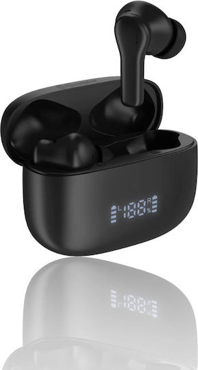 Roadstar HED-380NCBTBK In-ear Bluetooth Handsfree Earphones with Charging Case Black