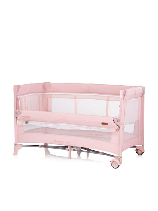 Chipolino Playpen with Mattress Pink