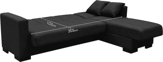 Hugo Γωνιακός Καναπές Κρεβάτι 234x152x77εκ. Hugo Γωνιακός Καναπές Κρεβάτι 234x152x77εκ.