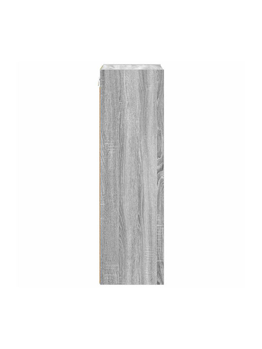 Wand-Küchenschrank mit Arbeitsplatte Grau 40x29,5x100cm