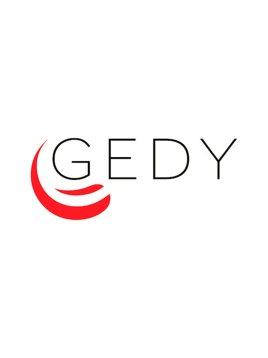 Gedy Cleo Подов с винтове Inox Златист