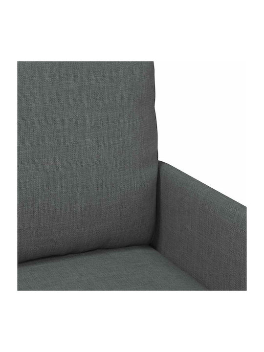 Armchair Dark Grey 60x56x80cm