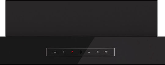 Neff Απορροφητήρας Καμινάδα 60cm Μαύρος με Wi-Fi