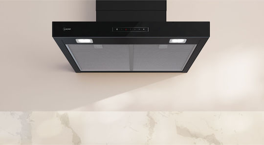 Neff Απορροφητήρας Καμινάδα 60cm Μαύρος με Wi-Fi