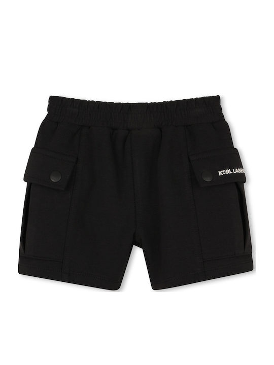 Kinderbekleidungssets mit Shorts Sommer 2Stücke Hellblau Schwarz