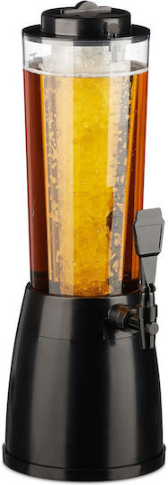 Relaxdays Distribuitor de bere Plastic cu robinet 2.5lt