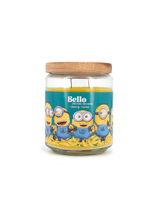 Minions Lumânare Decorativă Borcan Galben 510gr