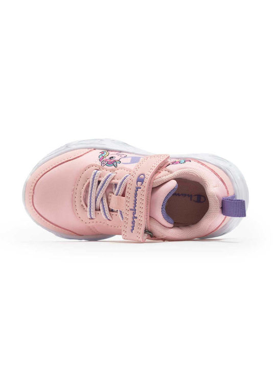 Παιδικά Sneakers με Σκρατς Ροζ