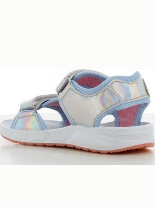 Kids' Sandals with Velcro & Lights Light Blue