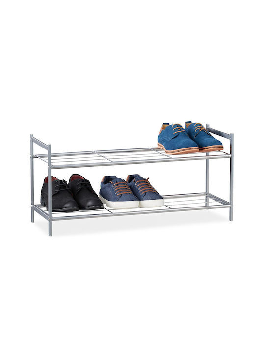 Metalică Suport pentru pantofi L69.5xW26xH33.5cm