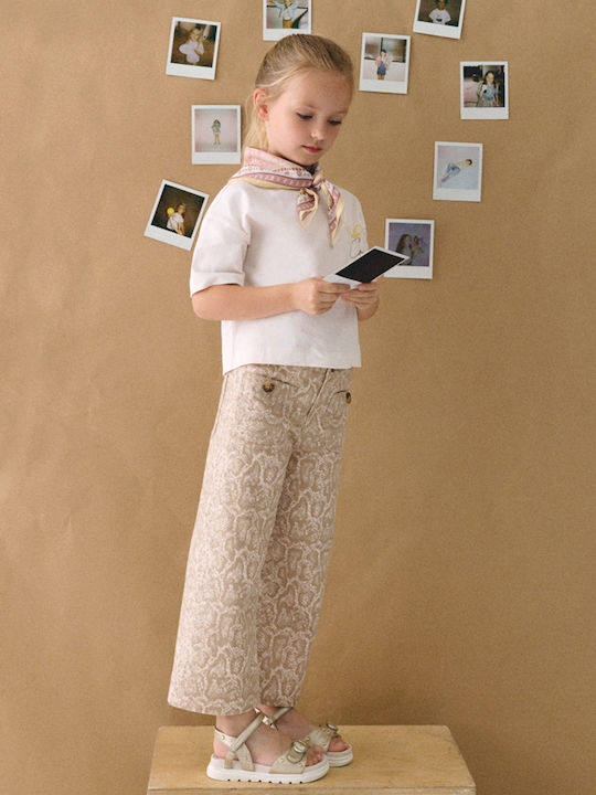 Kinder Schlaghose Beige