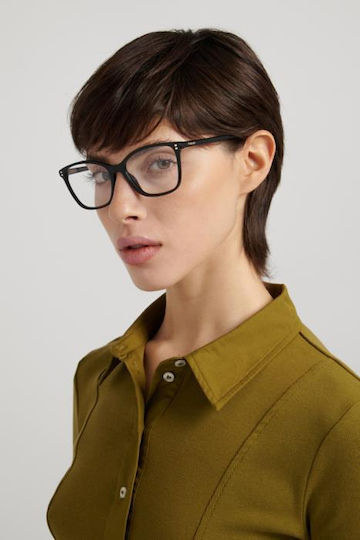 Polaroid Rame Ochelari Pentru Femei Din Acetat Negru PLDD608 807