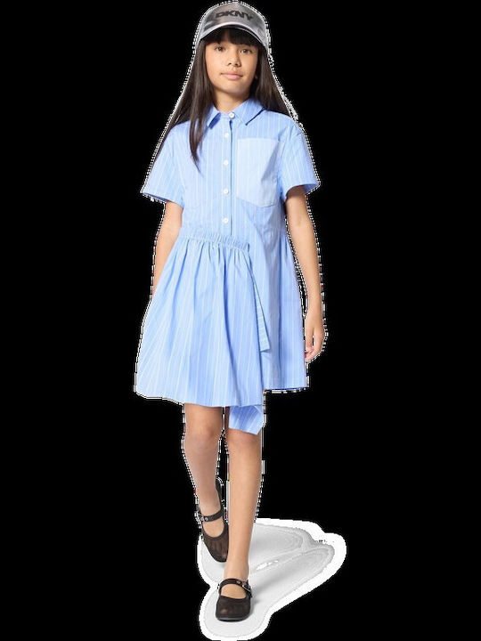 Rochie pentru Copii Mânecă lungă Sky Blue