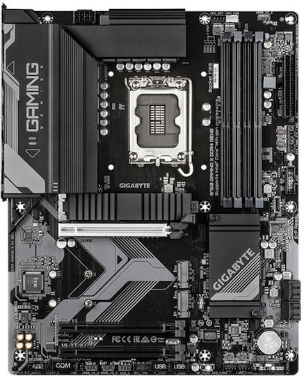 Gigabyte B760M Gaming X DDR4 GEN5 rev. 1.0 Motherboard Micro ATX with Intel 1700 Socket