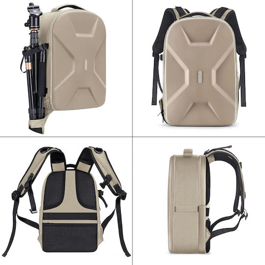 Rucsac Profesional Pentru Camere Multifuncțional Dslr Mirrorless Sport Cameră Dronă Suport Trepied Lentile Accesorii Spațiu Laptop Design Ergonomic Material Rezistent La Apă Compartimente Reglabile Buzunar Antifurt 44x30x19cm