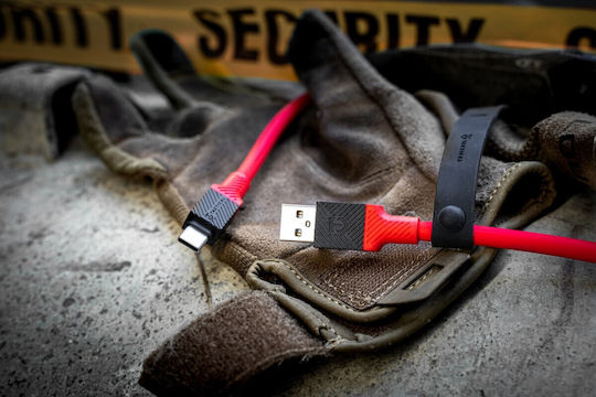 Tactical Cablu USB 2.0 USB-C Masculin - USB-C Roșu 1m 57983117389