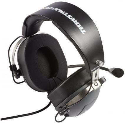 Thrustmaster T.Flight U.S. Air Force Edition Over Ear Gaming Headset cu conexiune 3,5mm Black Grey