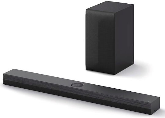 LG DS70TY Soundbar Bluetooth και HDMI 400W με Ασύρματο Subwoofer Μαύρο