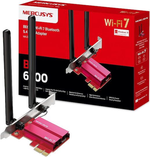 Mercusys Ma37be v1 PCI-e Netzwerkkarte