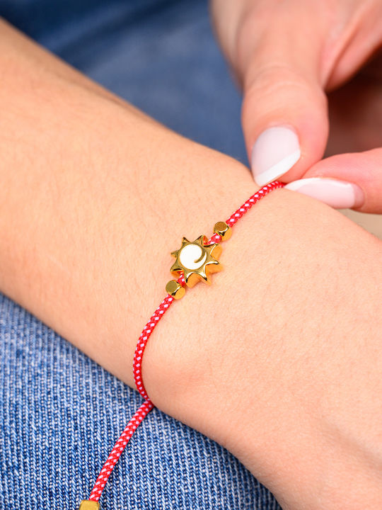 Philio Women's Bracelet Martaki Gold Plated