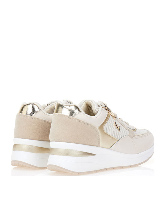 Γυναικεία Sneakers Μπεζ