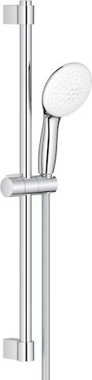 Grohe Tempesta 110 Shower Column 26915003 Wall-mounted Universal 600 Mm 2 Functions Shiny Chrome Grohe Tempesta 110 Shower Column 26915003 Wall-mounted Universal 600 Mm 2 Functions Shiny Chrome