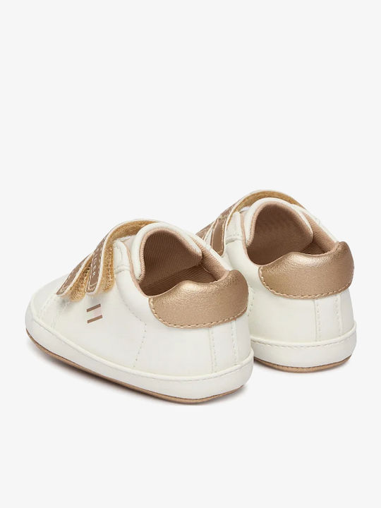 Tommy Hilfiger Βρεφικά Sneakers Αγκαλιάς Μπεζ