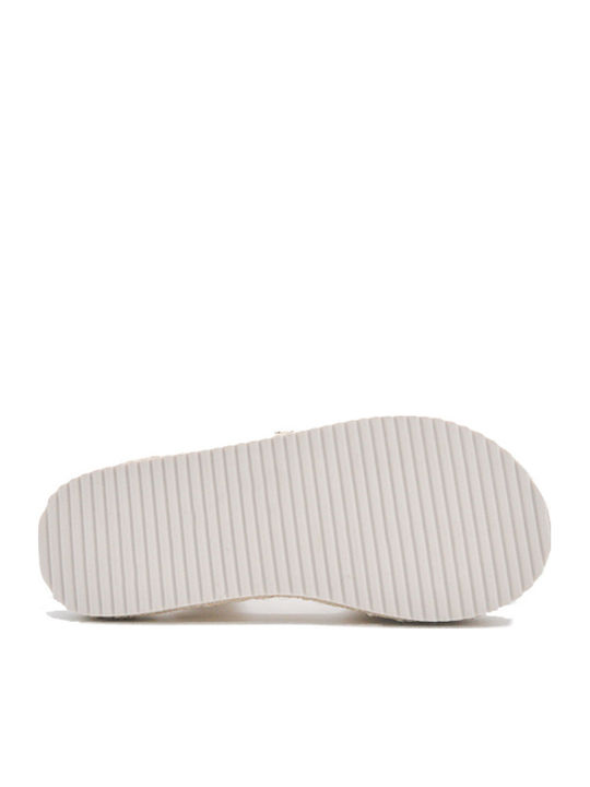 Kids Espradrilles with Hoop & Loop Closure White