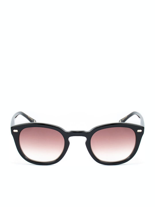 Belstaff Sunglasses Μαύρα with Acetate Frame & Red Lens Belstaff Sunglasses Μαύρα with Acetate Frame & Red Lens