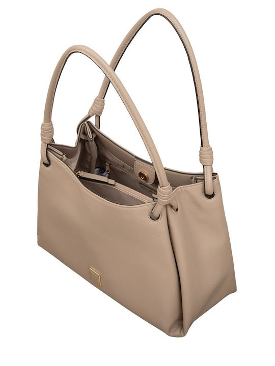Women's Shoulder Handbag Beige