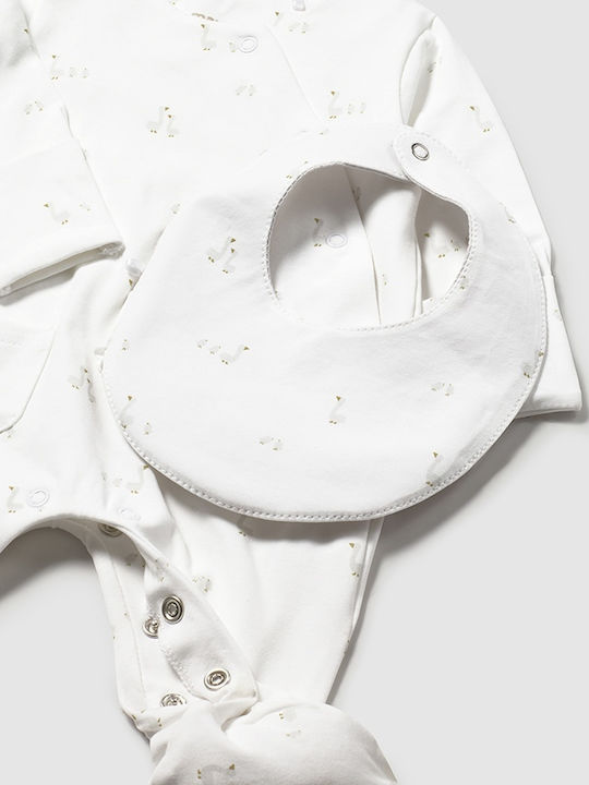 Mayoral Kids' Pajamas Cotton White