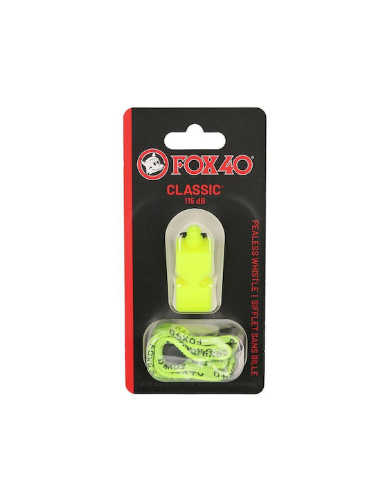 Fox40 Classic Safety Διαιτητών Με Κορδόνι