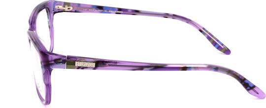 Emilio Pucci Damen Acetat Brillengestell mit Rezept Lila EP2664 904