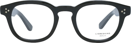 View + Clip-On Liebeskind Women's Prescription Eyeglass Frames Lens Bridge Temple 46 22 135 Mm