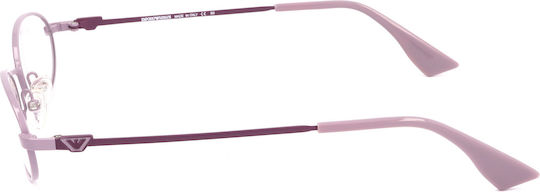 Emporio Armani Femei Metalic Rame Ochelari Violet
