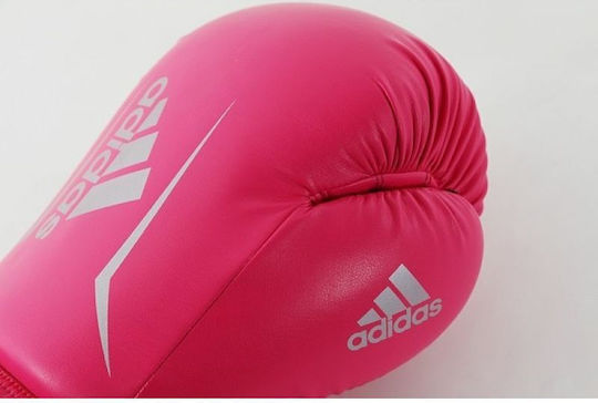 adidas Speed 50 Παιδικά Γάντια Πυγμαχίας από Συνθετικό Δέρμα για Αγώνα Ροζ