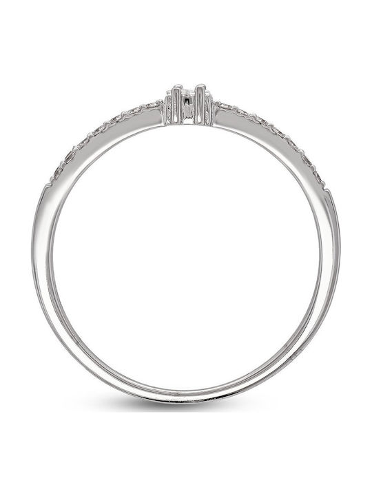 Diamond Group Single Stone with Diamond