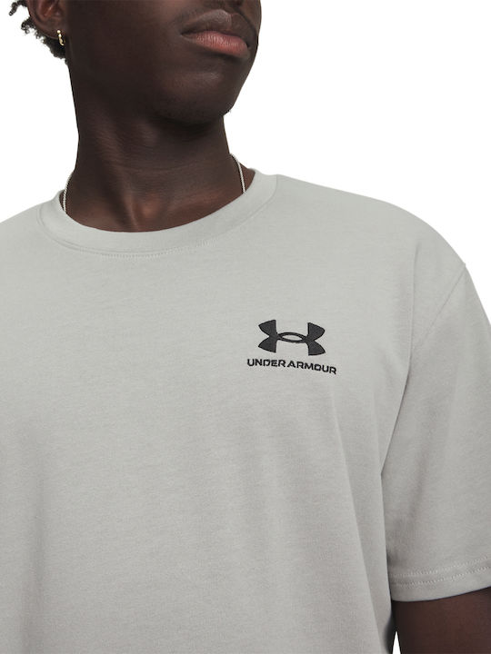 Tricou Ua M Logo Gri