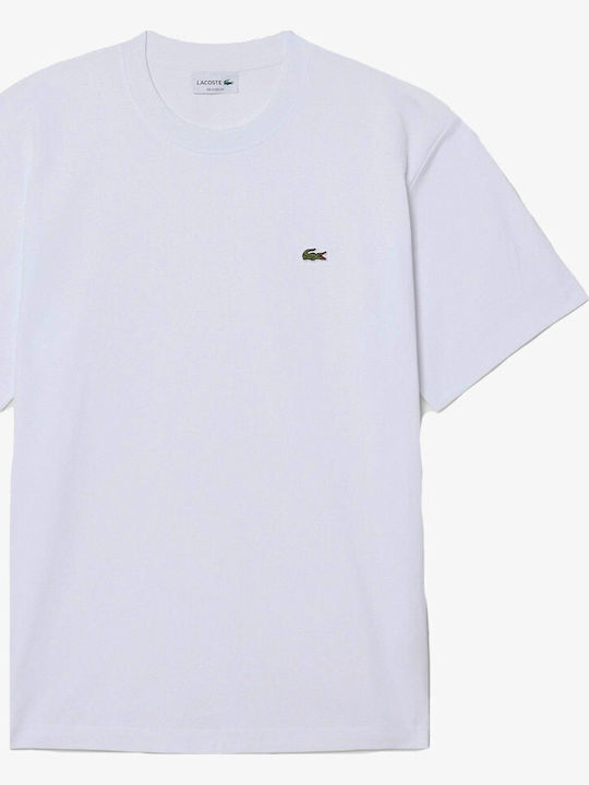 Herrenblusen Kurzarm T-Shirts Weiß