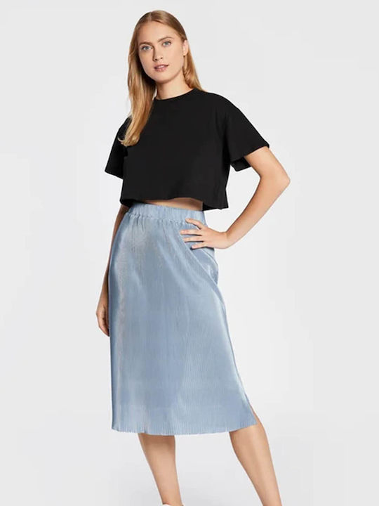 Γυναικείο Crop Top Κοντομάνικο Black