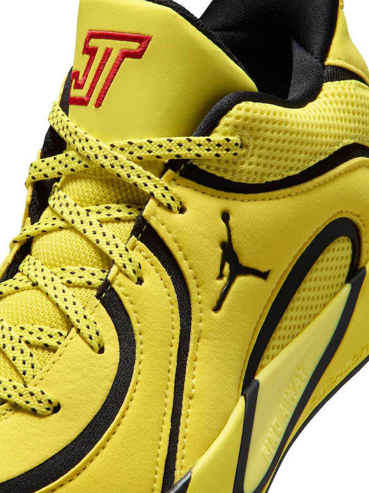 Jayson Tatum Kids Sports Shoes Basketball Yellow