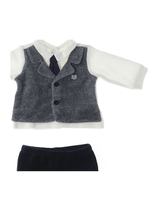 Kids Sweatpants Set Gray