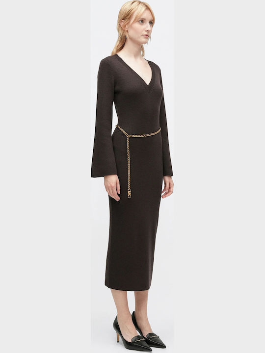 Midi Kleid Chocolate