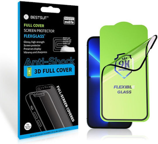 5D 0.38mm Full Glue Tempered Glass Black (Xiaomi 15T Pro)