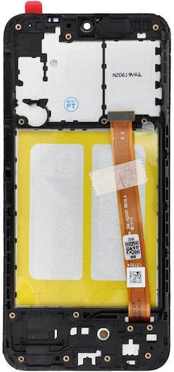 OG Οθόνη με Μηχανισμό Αφής και Πλαίσιο για Galaxy A20e (Μαύρο)