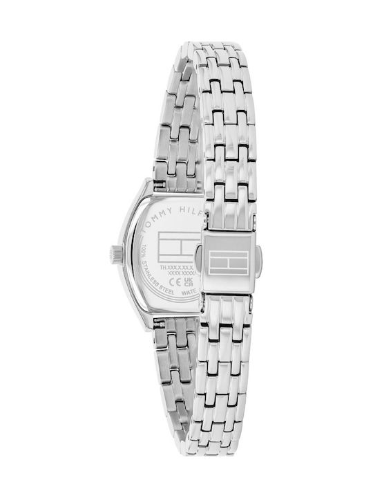 Tommy Hilfiger Women's Watch 22mm Battery with Silver Metal Bracelet